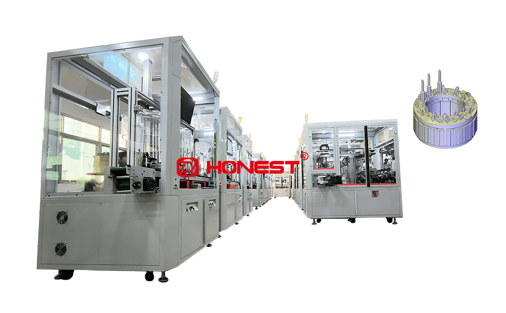 BUSBAR structural stator assembly line